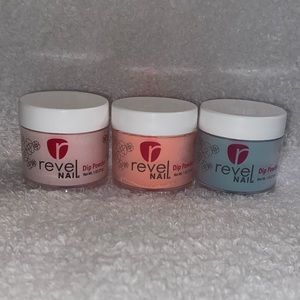 Revel Nail Dip Powder - 3 piece